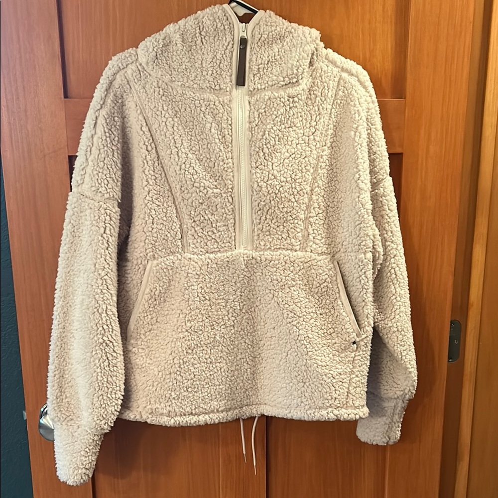 Prana Cream Sherpa Hoodie